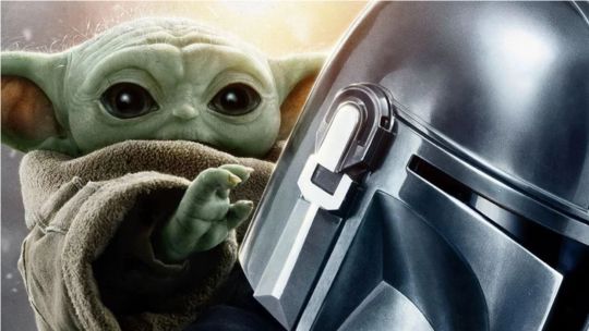 THE MANDALORIAN AND GROGU 2D